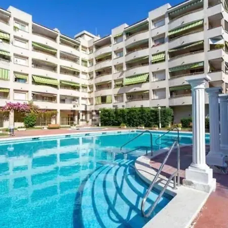 Apartment Reformed Cozy Penthouse With Pool - Portaventura Salou